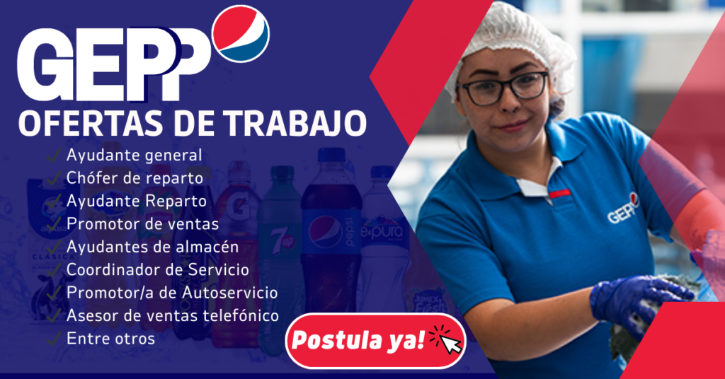 GEPP ofertas de trabajo